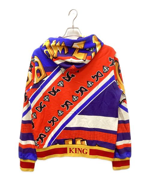 DOLCE & GABBANA（ドルチェ＆ガッバーナ）DOLCE & GABBANA (ドルチェ＆ガッバーナ) Multicolor Glamzilla Hoodie/グラフィックプリントスウェット マルチカラー サイズ:48の古着・服飾アイテム