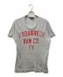 DSQUARED2（ディースクエアード）の古着「プリントTシャツ」｜グレー