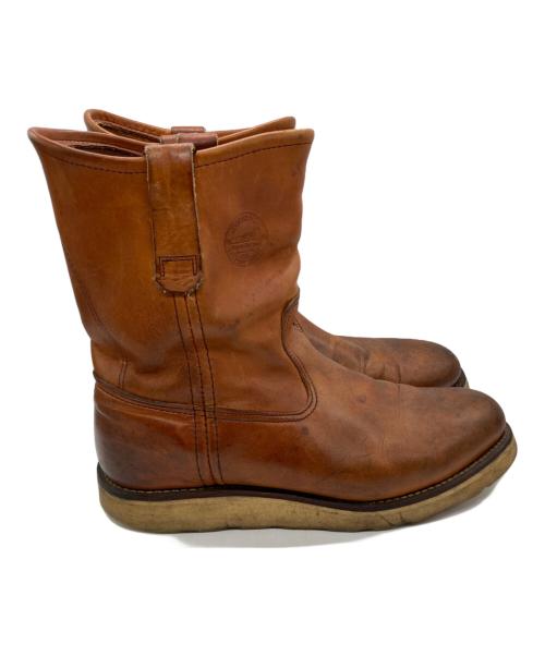 RED WING（レッドウィング）RED WING (レッドウィング) ペコスブーツ ブラウン サイズ:8の古着・服飾アイテム