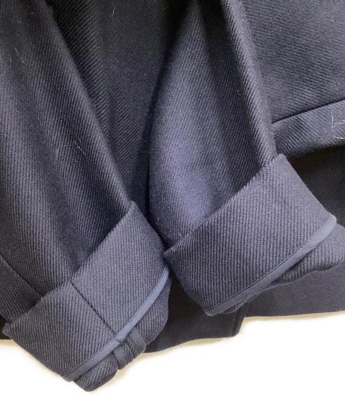 LOEWE（ロエベ）LOEWE (ロエベ) ダブルブレストショートコート ネイビー サイズ:40の古着・服飾アイテム