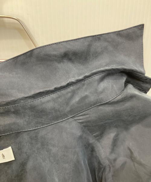 MACKINTOSH（マッキントッシュ）MACKINTOSH (マッキントッシュ) キュプラフィブリルロングシャツ ネイビー サイズ:38の古着・服飾アイテム