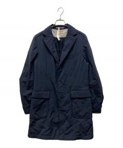 中古・古着通販】PRADA (プラダ) ステンカラーコート ネイビー サイズ