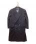 BURBERRY (バーバリー) 英国製カシミヤダブルコート ネイビー サイズ:48：45000円