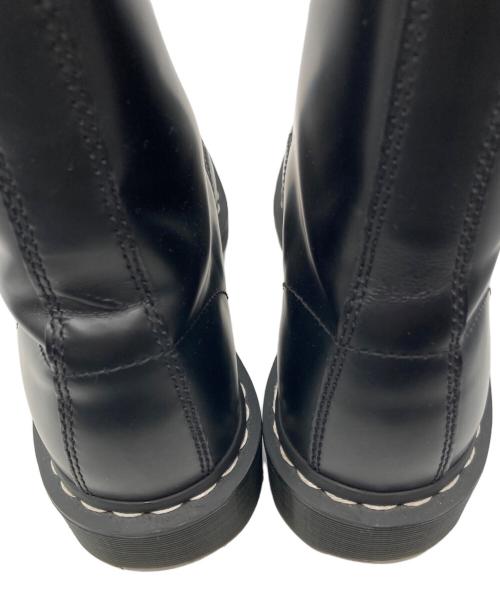 Dr.Martens（ドクターマーチン）Dr.Martens (ドクターマーチン) ホワイトステッチ8ホールブーツ ブラック サイズ:UK8の古着・服飾アイテム