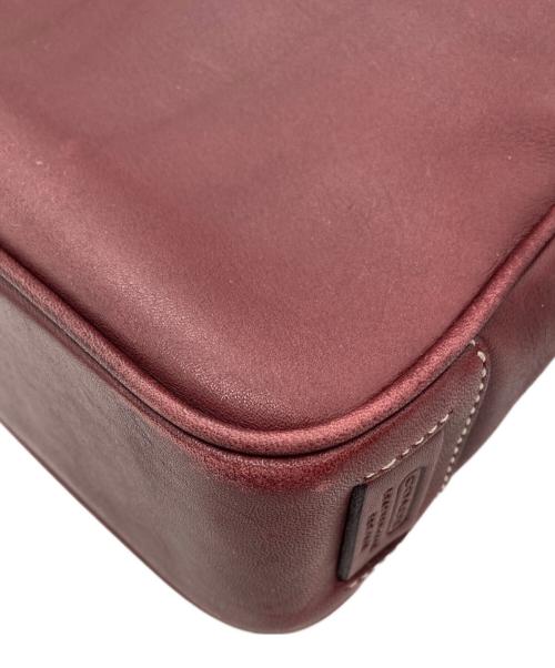 COACH（コーチ）COACH (コーチ) ワンショルダーバッグ レッドの古着・服飾アイテム