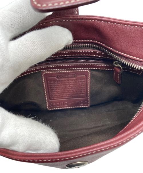 COACH（コーチ）COACH (コーチ) ワンショルダーバッグ レッドの古着・服飾アイテム