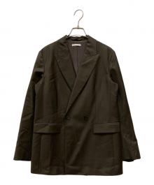 ESTNATION（エストネーション）の古着「ダブルブレストジャケット」｜ブラウン