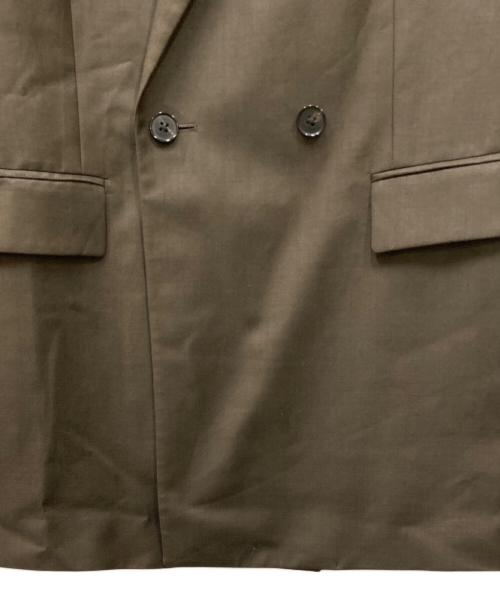 ESTNATION（エストネーション）ESTNATION (エストネーション) ダブルブレストジャケット ブラウン サイズ:38の古着・服飾アイテム
