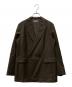 ESTNATION（エストネーション）の古着「ダブルブレストジャケット」｜ブラウン