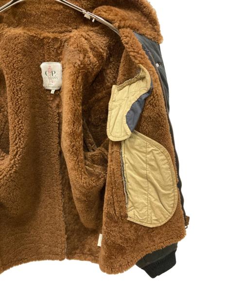 C.P COMPANY（シーピーカンパニー）C.P COMPANY (シーピーカンパニー) 85sオスティ期ムートンジャケット ブラック サイズ:48の古着・服飾アイテム