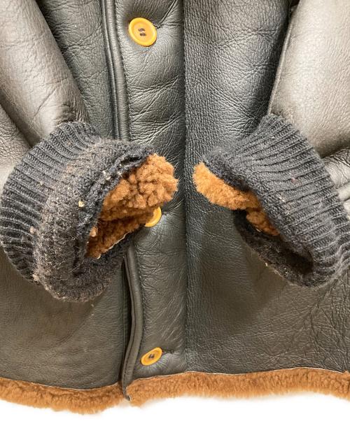 C.P COMPANY（シーピーカンパニー）C.P COMPANY (シーピーカンパニー) 85sオスティ期ムートンジャケット ブラック サイズ:48の古着・服飾アイテム