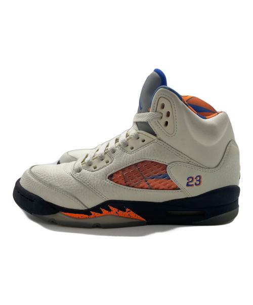 NIKE（ナイキ）NIKE (ナイキ) AIR JORDAN 5 RETRO ホワイト サイズ:23.5cmの古着・服飾アイテム