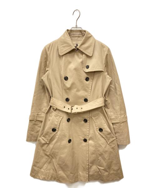 BURBERRY BLUE LABEL（バーバリーロンドンブルーレーベル）BURBERRY BLUE LABEL (バーバリーロンドンブルーレーベル) ライナー付ダブルトレンチコート ベージュ サイズ:40の古着・服飾アイテム