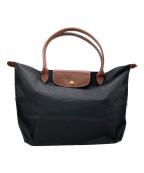 LONGCHAMPロンシャン）の古着「プリアージュトートバッグ」｜ブラック