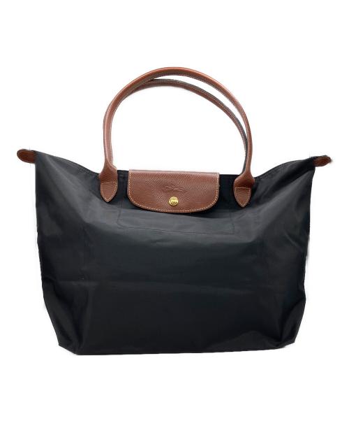 LONGCHAMP（ロンシャン）LONGCHAMP (ロンシャン) プリアージュトートバッグ ブラックの古着・服飾アイテム