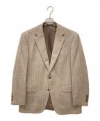 TROJANトロ―ジャン）の古着「カシミヤ100%テーラードジャケット」｜ブラウン
