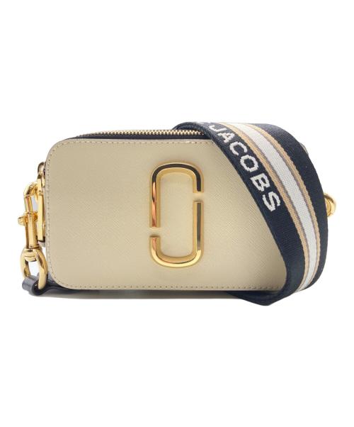 MARC JACOBS（マークジェイコブス）MARC JACOBS (マークジェイコブズ) SNAPSHOT ショルダーバッグ ベージュの古着・服飾アイテム