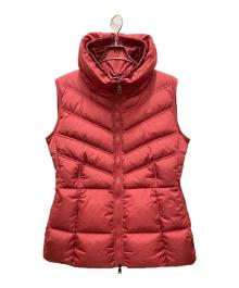 MONCLER（モンクレール）の古着「AIGRE GILET/エーグルジレダウンベスト」｜ワインレッド