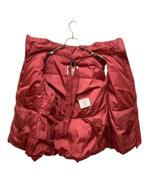 MONCLER（モンクレール）MONCLER (モンクレール) AIGRE GILET/エーグルジレダウンベスト ワインレッド サイズ:4の古着・服飾アイテム