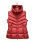MONCLER（モンクレール）の古着「AIGRE GILET/エーグルジレダウンベスト」｜ワインレッド