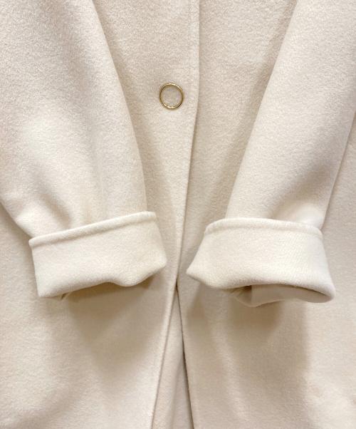 BURBERRY（バーバリー）BURBERRY (バーバリー) 一枚袖カシミア混コート ベージュ サイズ:36の古着・服飾アイテム