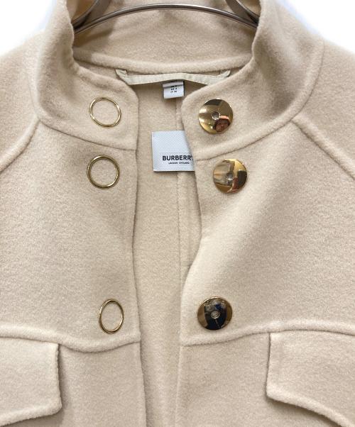 BURBERRY（バーバリー）BURBERRY (バーバリー) 一枚袖カシミア混コート ベージュ サイズ:36の古着・服飾アイテム