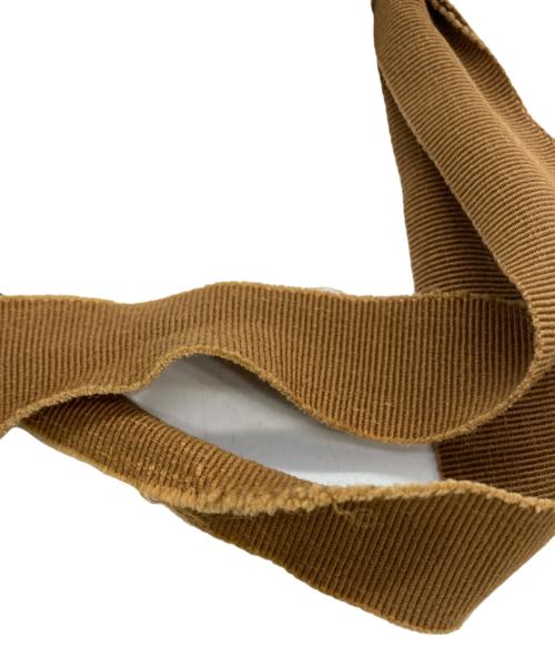 PRADA（プラダ）PRADA (プラダ) ツイードハンドバッグ ブラウンの古着・服飾アイテム