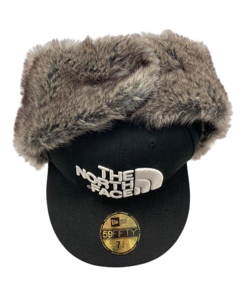 THE NORTH FACE（ザ ノース フェイス）THE NORTH FACE (ザ ノース フェイス) New Era (ニューエラ) TRAPPER CAP/トラッパーキャップ ブラック サイズ:7 1/4の古着・服飾アイテム