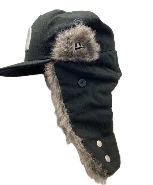 THE NORTH FACE（ザ ノース フェイス）THE NORTH FACE (ザ ノース フェイス) New Era (ニューエラ) TRAPPER CAP/トラッパーキャップ ブラック サイズ:7 1/4の古着・服飾アイテム