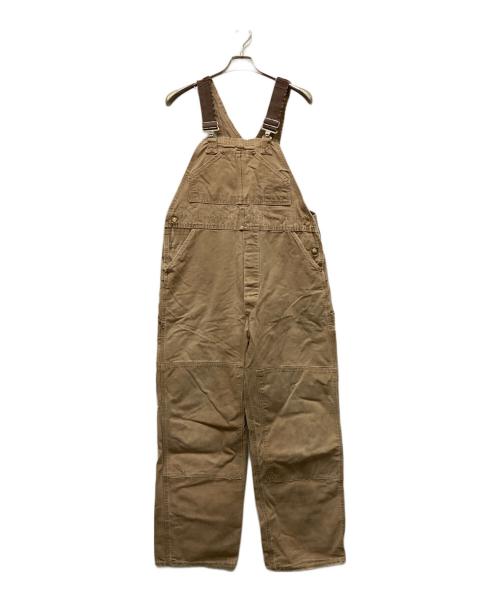 CarHartt（カーハート）CarHartt (カーハート) ヴィンテージダブルニーオーバーオール ブラウン サイズ:表記無しの古着・服飾アイテム