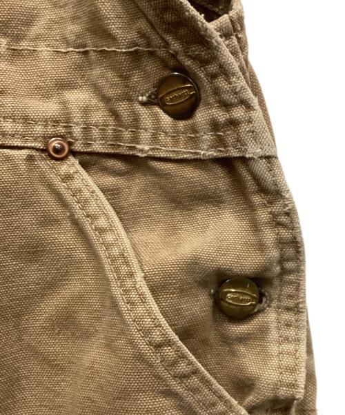 CarHartt（カーハート）CarHartt (カーハート) ヴィンテージダブルニーオーバーオール ブラウン サイズ:表記無しの古着・服飾アイテム