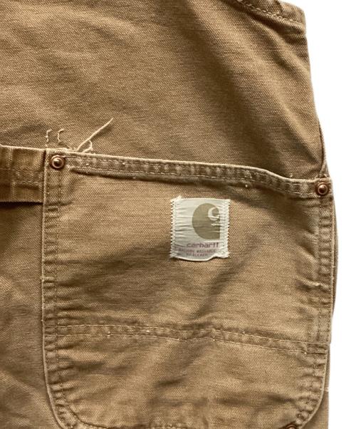 CarHartt（カーハート）CarHartt (カーハート) ヴィンテージダブルニーオーバーオール ブラウン サイズ:表記無しの古着・服飾アイテム