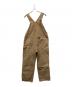 CarHartt (カーハート) ヴィンテージダブルニーオーバーオール ブラウン サイズ:表記無し：12000円