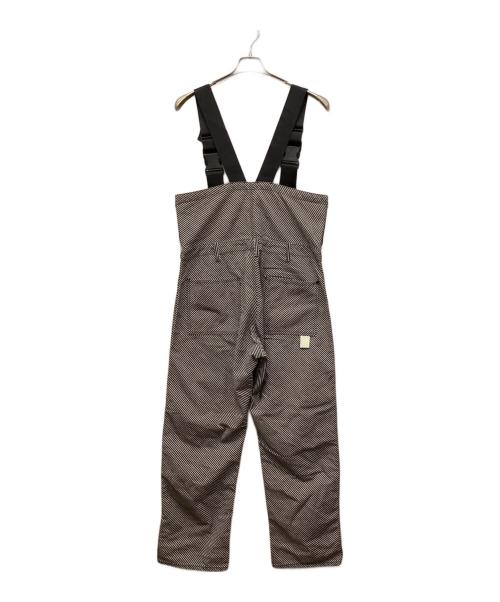 N.HOOLYWOOD（エヌ ハリウッド）N.HOOLYWOOD (エヌ ハリウッド) ストライプヒッコリーオーバーオール ホワイト サイズ:38の古着・服飾アイテム