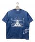 C.E（シーイー）の古着「OVER DYE CAUSEAND EFFECT TEE/オーバーダイコーズアンドエフェクトTシャツ」｜ブルー