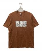 SUPREMEシュプリーム）の古着「MISTER CARTOON POW TEE/ミスターカートゥーンTシャツ」｜ブラウン