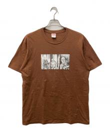 SUPREME（シュプリーム）の古着「MISTER CARTOON POW TEE/ミスターカートゥーンTシャツ」｜ブラウン