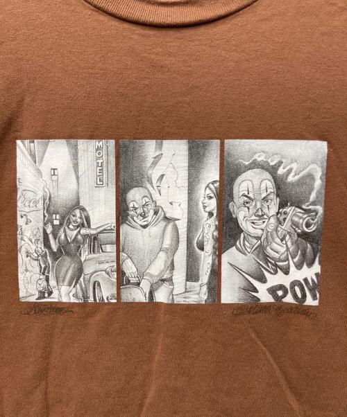 SUPREME（シュプリーム）Supreme (シュプリーム) MISTER CARTOON POW TEE/ミスターカートゥーンTシャツ ブラウン サイズ:Lの古着・服飾アイテム