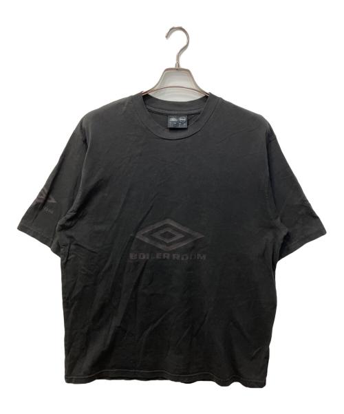 UMBRO（アンブロ）UMBRO (アンブロ) BOILER ROOM (ボイラールーム) Washed T-Shirt/ウォッシュドTシャツ ブラック サイズ:XLの古着・服飾アイテム