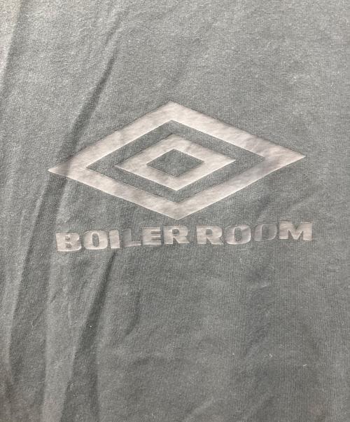 UMBRO（アンブロ）UMBRO (アンブロ) BOILER ROOM (ボイラールーム) Washed T-Shirt/ウォッシュドTシャツ ブラック サイズ:XLの古着・服飾アイテム