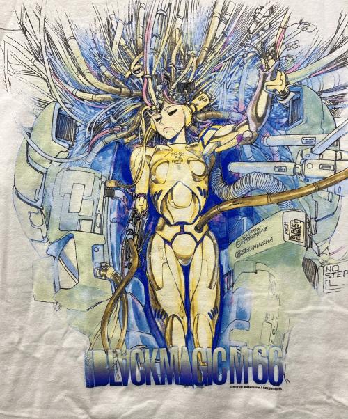 GEEKS RULE（ギークスルール）GEEKS RULE (ギークスルール) アニメTシャツ ホワイト サイズ:ＸＬの古着・服飾アイテム