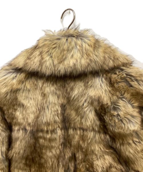 Jakke（ジャッキー）Jakke (ジャッキー) ファージャケット ブラウン サイズ:38の古着・服飾アイテム