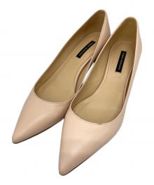 FABIO RUSCONI（ファビオルスコーニ）の古着「ポインテッドトゥパンプス」｜ピンク