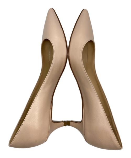 FABIO RUSCONI（ファビオルスコーニ）FABIO RUSCONI (ファビオルスコーニ) ポインテッドトゥパンプス ピンク サイズ:37の古着・服飾アイテム