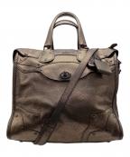 COACHコーチ）の古着「エレベーテッド ライダー33 サッチェル2WAYバッグ」｜ゴールド