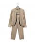 BEIGE（ベイジ）の古着「セットアップスーツ」｜ピンク