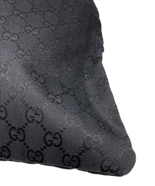 GUCCI（グッチ）GUCCI (グッチ) GGキャンバス巾着 ブラックの古着・服飾アイテム