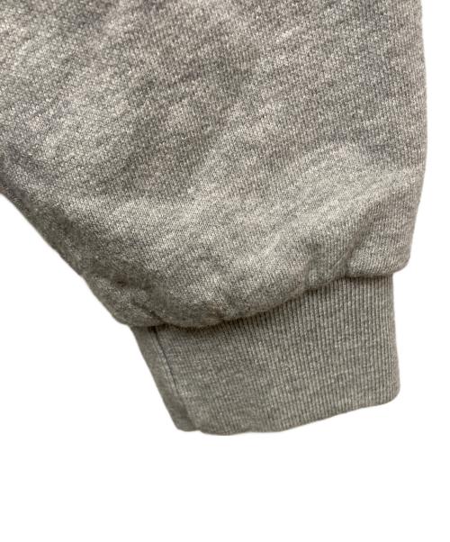 maison kitsune（メゾンキツネ）maison kitsune (メゾンキツネ) フォックスヘッドパッチクルーネックスウェット グレー サイズ:Sの古着・服飾アイテム