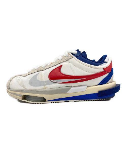 NIKE（ナイキ）NIKE (ナイキ) sacai (サカイ) ZOOM CORTEZ SP/ズームコルテッツスペシャル ホワイト サイズ:28cmの古着・服飾アイテム
