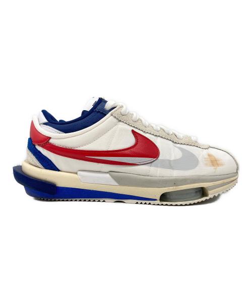 NIKE（ナイキ）NIKE (ナイキ) sacai (サカイ) ZOOM CORTEZ SP/ズームコルテッツスペシャル ホワイト サイズ:28cmの古着・服飾アイテム